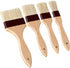 Boao 4 Pieces Pastry Brushes Baking Basting Brush with Natural Bristle BBQ Oil Brush Wooden Handle Food Brush for Cooking Butter Egg Kitchen Brush...
