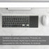 Zyyini Keyboard Touchpad, 2 in 1 Portable Keyboard with Touchpad Numeric Keypad,QWERTY Layout Keyboard, for Notebooks, Computers...