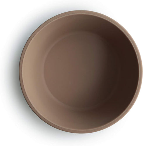 mushie Silicone Suction Bowl | BPA-Free Non-Slip Design (Natural)...