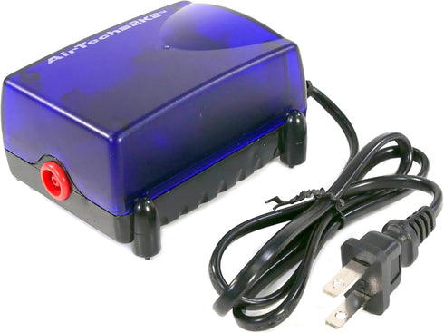 Penn-Plax Air-Tech Aquarium Air Pump | Quiet and Reliable | for Fish Tanks Up to 20 Gallons (AT2K2)...