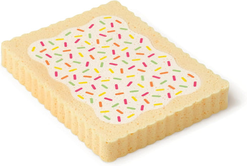 Genuine Fred SLOP TARTS, Set of 4, Compressed Kitchen Sponges, Expands when wet, Clever and quirky kitchen accessory...