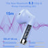 Wireless Earbuds, Bluetooth 5.3 Headphones in Ear with Noise Cancelling Mic, Earbuds Stereo Bass, IP7 Waterproof Sports Earphones, 32H Playtime US...