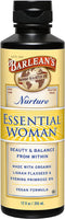 Barlean's Essential Woman Liquid Supplement for Women, Organic Flaxseed, Evening Primrose Oil & Soy Isoflavones, Omega 3 6 9 and GLA, Hormonal Bal...