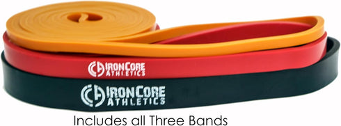 Pull Up Assistance Bands - Commercial Gym Quality 41" Loop Exercise Pull-Up Bands - 4 Different Resistance Levels to Choose from...