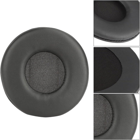 Round Ear Pad Earpad for Professional Overhead Foldable Headphones (90mm)...