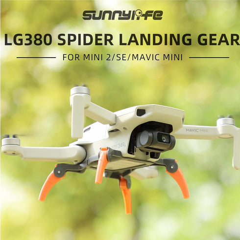 Spider Landing Gear Extension Leg Foldable Brackets Landing Gear Leg for DJI Mini 2/SE Mavic Mini, Lightweight Drone Accessories Holder Height Ext...