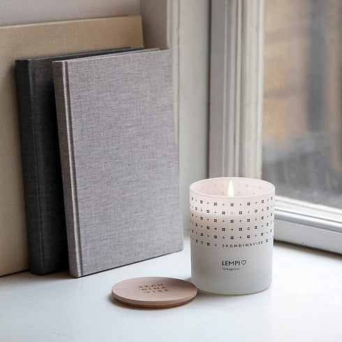 Skandinavisk LEMPI 'Love' Mini Scented Candle. Fragrance Notes: Peony and Rose, Strawberries and Mosses. 2.3 oz....