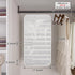 1-Pack Hanging Jewelry Organizer 80-Pocket Dual-sided Jewelry Storage for Earring Necklace Bracelet Ring and more, White...