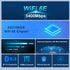 OKN WiFi 6E AX5400 PCIe WiFi Card for Desktop PC (Intel AX210) Bluetooth 5.3, WPA3, 802.11AXE Tri Band Wireless Adapter with MU-MIMO, OFDMA, Ultra...