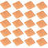 Easycargo 20pcs Heatsink Copper Pad Shims 15mmx15mm for cooling Laptop GPU CPU IC Chips VGA RAM (15x15x2.0)...