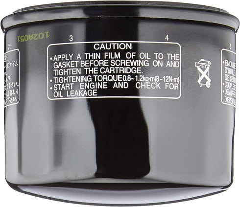 HiFloFiltro HF160 Black Standard Premium Oil Filter, Single...