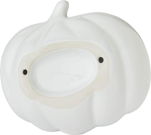 SKL Home Harvest Pumpkin Vanity Tray, White...