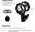 SmallRig Microphone Shock Mount with Cold Shoe Pinch for Camera Shoes and Boompoles 1859...