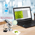 USB Microscope Camera 40X to 1000X, Cainda Digital Microscope with Metal Stand & Carrying Case, Compatible with Android Windows Linux Mac, Portabl...