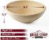 (8.5 inch)Round Banneton Proofing Basket Set - Brotform Handmade Unbleached Natural Cane For homemade Crusty Fresh,Easy to Bake Bread With Profess...