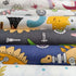 8 Pcs Cute Dinosaurs Series Fat Quarters Fabric Bundle Quilting Fabric Bundle Patchwork for DIY Sewing Crafts 18" x 22" (Dinosaurs)...