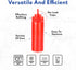New Star Foodservice 26498 Squeeze Bottles, Plastic, 12 oz, Yellow, Pack of 6...