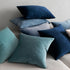 MIULEE Velvet Throw Pillow Covers 18x18 Inch, Pack of 2 - Dark Blue, Super Soft Decorative Square Cushion Cases Modern Luxury Home Decor for Sofa,...