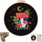 Nuberlic Mushroom Embroidery Kits for Beginner Adults Cross Stitch Kit with Stamped Pattern Include Embroidery Cloth Hoops Threads Needles...