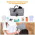 Portable Changing Pad - Detachable Travel Changing Pad with Head Pillow and Baby Wipes Pocket - Fully Padded, Extended Cushioned Portable Diaper C...