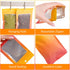 Funfery 100 Pieces Resealable Smell Proof Bags for Food Storage,Clear Cute Mylar Bags for Small Business Foil Ziplock Packaging Bags for Sample Je...