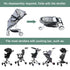 Mosquito Net for Stroller, Baby Bug Net with Dual Zippers Breathable & Foldable Mosquito Netting Universal Fit for Strollers with Push Bar (Black)...