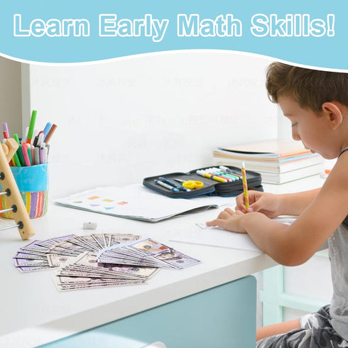 140PCS Number Learning Educational Play Props for Kids 3-8. Enhance Math Skills, Perfect for Movies, Halloween, Parties, and Magicians!...