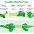 Large Squeaky Dog Toys, Interactive Puppy Toys with Crinkle Paper, Pull Tug of War Dog Toy, Plush Dog Chew Toys for Small, Medium, Large Breed...