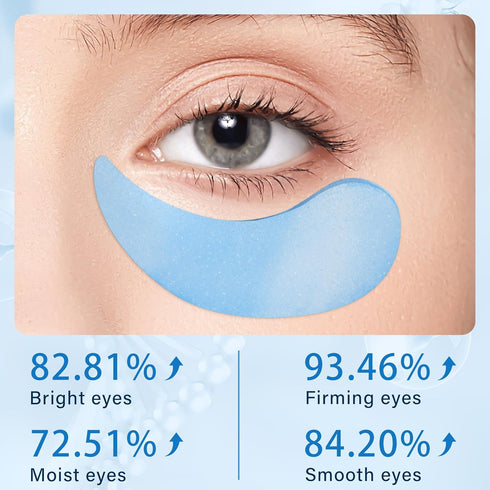 Hyaluronic Acid Eye Patch (60 pairs)-Collagen Eye Patch-Eye Skin Care Mask for Dark Circles, Wrinkles, Eye Pockets, Anti-Aging Rejuvenating Eye Ma...