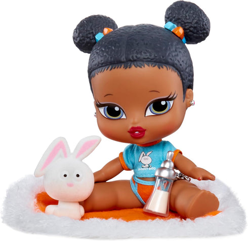 Bratz Babyz Sasha Collectible Fashion Doll with Real Fashions and Pet...