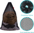 Mesh Laundry Bag Heavy Duty Drawstring Bag, Factories, College, Dorm, Travel and Apartment Dwellers, 24 x 36 Inches, 2 Pack, Black...
