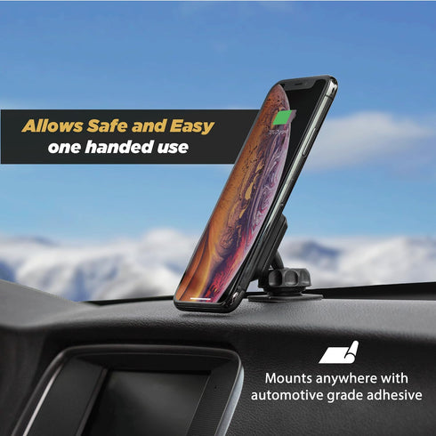 Scosche MAGDV-XTSP1 MagicMount Magnetic Dashboard Phone Mount and Vent Mount for Car, 360° Adjustable Magnet Head, Universal Cell Phone Holder, Co...