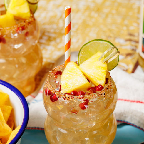 Demitri's RimShot Margarita Salt Rimmers – Made W/Hawaiian Sea Salt - Rimmer for Cocktails - Blend of Pineapple, Pomegranate & Lime - Margarita Sa...