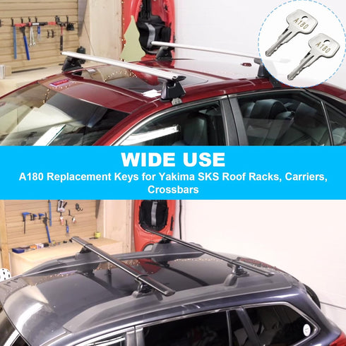 A180 Yakima cargo roof carrier key,yakima roof rack key,SKS roof rack key,sks roof rack key for Yakima SKS Roof Racks,Cargo Box, Carrier Racks and...