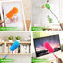 4 Pcs Washable Microfiber Feather Duster, with Extendable Pole and Bendable Head, Microfibre Cleaning Tool for Cleaning Office, Car, Computer, Fur...