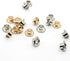 Raydodo 140 Sets Reinforced Grommet Kit, 1/4 Inch Metal Brass Eyelet Kit with 3 Pieces Grommet Tool Boot Eyelet Repair Kit and Grommets for Fabric...