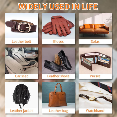 50g Leather Glue, Super Glue for Leather, Strong Bond for Repair & DIY, Permanent Clear Special Adhesive for Leather Shoes, Purses Bags, belt, Wat...