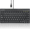Perixx PERIBOARD-326 Wired Mini Backlit USB Keyboard with Low Profile Keys, US English Layout (11607)...