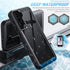 Waterproof Case for Samsung S21,Dustproof Shockproof IP68 Waterproof Case with Screen Protector,Full Body Protective Cover for Samsung Galaxy S21 ...