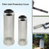 12mm Stainless Steel Aquarium Inflow Inlet Filter Aquarium Filter Intake Cover Fish Shrimp Mesh Net Filter Guard Fish Tank Intake Strainer Cover...
