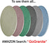 Extra Large Fitted Tablecloth, tablecover, Table Cover in Neutral Shades Gray...
