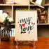 HESTYA 3 Pieces 4.5/7/9.8 Inch Clear Acrylic Easels Display Stands Plate Stands Holders to Display Pictures or Other Items for Weddings, Birthdays...