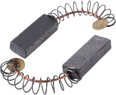10 Pcs Carbon Brushes with wire leads and brush springs attached 28 mm x 10 mm x 6 mm for Generic Electric Motor...