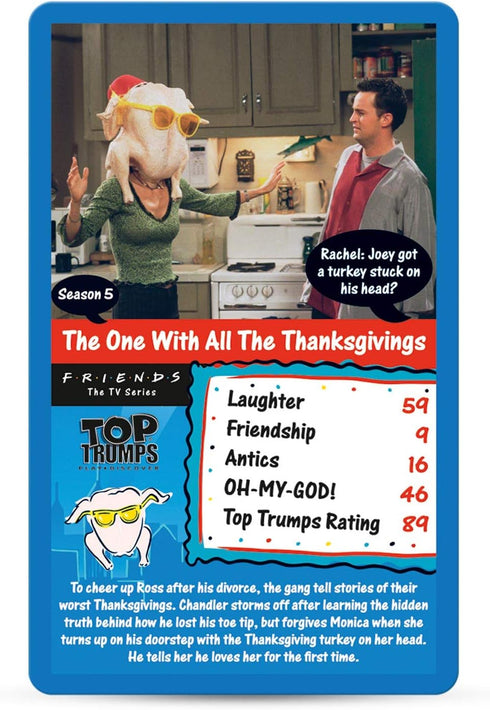 Friends Top 30 Moments Top Trumps Card Game...