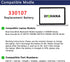 330107 11.1V Speaker Battery Replacement for Bose Soundlink Bluetooth Mobile Speaker II 404600 SoundLink III 330105 359498 330107A 359495 330105 S...