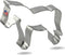 Horse Cookie Cutter - Made in the USA – Foose Cookie Cutters Tin Plated Steel Horse Cookie Mold (4 Inch)...