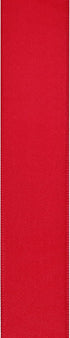 LIUYAXI Hot Red Double Faced Satin Ribbon, 1/4" X Continuous 50 Yards, Thin Ribbons Perfect for Gift Wrapping Wedding Invitation Card Hair Bows Ta...