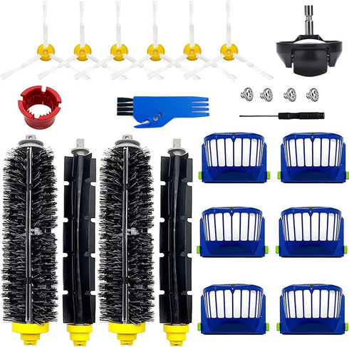 Replacement Parts for iRobot Roomba 600 Series 675 692 694 690 680 660 651 650 614 610 500 Series 595 585 564 552 Vacuum Robotic,8 Side Brush, 2 M...