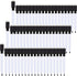 Magnetic Dry Erase Markers Whiteboard Erase Marker with Erasers Cap for School and Office, Black (60 Pieces)...