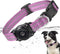 Airtag Dog Collar, 100% Waterproof Integrated Apple Air Tag Dog Collars, Reflective GPS Dog Collar with Hard PC AirTag Holder Case for Small Mediu...